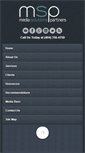 Mobile Screenshot of mediasolutionspartners.com